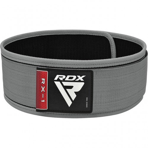 Пояс для важкої атлетики RDX RX1 Weight Lifting Belt S Grey, код: WBS-RX1G-S