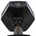 Гантель для фітнесу з TPU покриттям Zelart Jelly Urethane Coated Dumbbells 1х9кг, чорний, код: TA-2946-20LB-S52