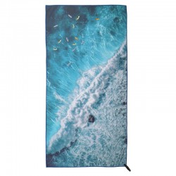 Рушник для пляжу Beach Towel Ocean 1600х800 мм, блакитний, код: T-OST_N