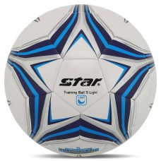 М"яч футбольний Star Training Ball 5 Light №5 PVC, білий-м"ятний, код: SB8145L-S52