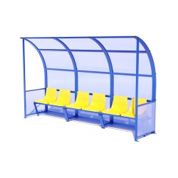 Лава запасних Brustyle на 6 місць, 3080х770х2030 мм, код: SG435