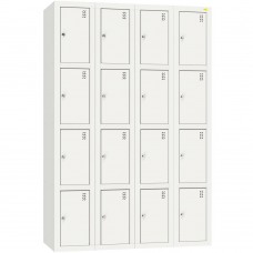 Металеві коміркові шафи Emby 500х1200х1800 мм, код: ШЯ-300/4-4 Металеві коміркові шафи Emby 500х1200х1800 мм, код: ШЯ-300/4-4