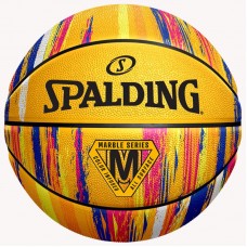 М"яч баскетбольний Spalding Marble Ball №7, жовтий, код: 689344406503