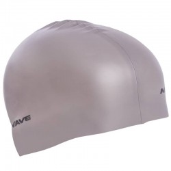 Шапочка для плавання силіконова для дорослих MadWave Metal срібний, код: M053505_GR Шапочка для плавання силіконова для дорослих MadWave Metal срібний, код: M053505_GR