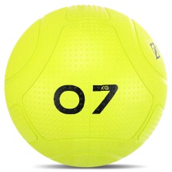 Слембол м"яч набивний для кросфіту та фітнесу Mdbuddy Slam Ball 7кг, салатовий, код: FI-1774-7