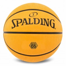 М"яч баскетбольний гумовий Spalding №7, бежевий, код: 85011Y М"яч баскетбольний гумовий Spalding №7, бежевий, код: 85011Y