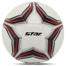 М"яч футбольний Star Incipio Plus №5 PVC, білий-чорний, код: SB6415C_W
