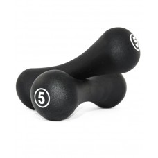 Гантелі неопренові LiveUp Neoprene Dumbbell 2х5 кг, чорний, код: 6951376139150