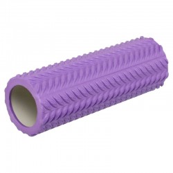 Ролер масажний циліндр (ролик мфр) FitGo Line Roller, 330x140 мм, фіолетовий, код: FI-9374_V Ролер масажний циліндр (ролик мфр) FitGo Line Roller, 330x140 мм, фіолетовий, код: FI-9374_V