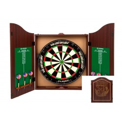 Дартс з кабінетом мішень 45см сизаль Winmax King 6 дротиків, код: 3380-TTB