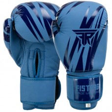 Боксерські рукавиці шкіряні Fistrage 12 унцій, синій, код: VL-5540_12BL Боксерські рукавиці шкіряні Fistrage 12 унцій, синій, код: VL-5540_12BL