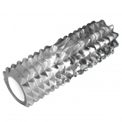 Масажний валик Spine SNS EVAYY4-45-KM 45 см, сіро-чорний, код: 11098-SNS