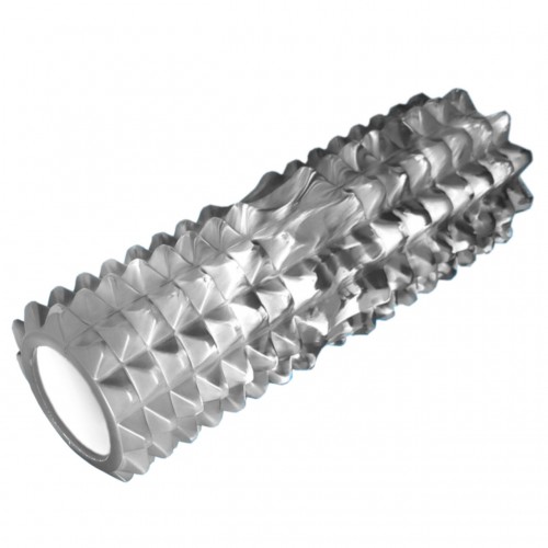 Масажний валик Spine SNS EVAYY4-45-KM 45 см, сіро-чорний, код: 11098-SNS