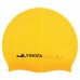 Шапочка для плавання силіконова для дорослих Yingfa жовтий, код: C0068_Y