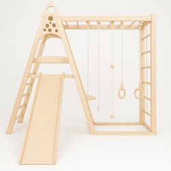 Дитячий спортивно-ігровий комплекс Коло Монтессорі Tia-Sport 2100х2268х1980 мм, код: sm-1476 Дитячий спортивно-ігровий комплекс Коло Монтессорі Tia-Sport 2100х2268х1980 мм, код: sm-1476