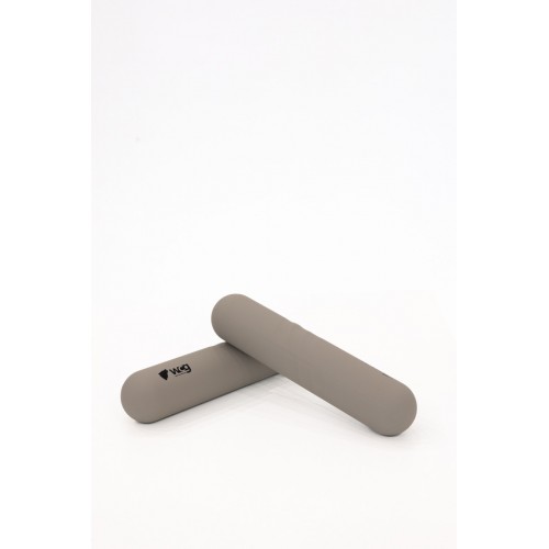 Гантелі для фітнесу WCG Soft Touch Сaps 2×2 кг, темно-сірий, код: W-CAPS2-IF