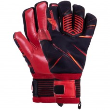 Рукавички воротарські Soccermax червоний-чорний, розмір 9, код: GK-016_9-S52