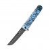 Нож складной Ganzo серый самурай, код: G626-GS-AM