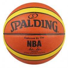 М"яч баскетбольний Spalding №7 PVC NBA помаранчевий зі смугою, код: SP7PVC/NL-WS М"яч баскетбольний Spalding №7 PVC NBA помаранчевий зі смугою, код: SP7PVC/NL-WS