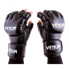 Рукавички для MMA Venum Flex S, чорний, код: VM364-SBL-WS