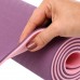 Килимок для йоги та фітнесу Record TPE 1830x610x6 мм, фіолетовий-рожевий, код: FI-7675