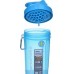 Шейкер спортивний SmartShake Slim 500ml Neon Blue (Original), код: 10253101-PP