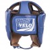 Шолом боксерський Velo M в мексиканському стилі, синій, код: VL-2225_MBL-S52 Шолом боксерський Velo M в мексиканському стилі, синій, код: VL-2225_MBL-S52