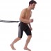 Пояс для вибігання еспандер для відпрацювання швидкості та вибухової сили парний BioGym довжина 1,55м, чорний, код: FB-5583-S52