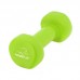 Гантель вінілова PowerPlay 1х1,5 кг, зелений, код: PP_4103_1,5kg
