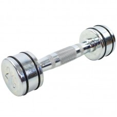 Гантель хромована Record 1х2кг DB5204-2-S52 Гантель хромована Record 1х2кг DB5204-2-S52