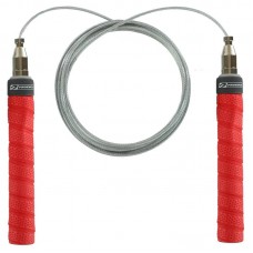 Скакалка швидкісна кросфіт з підшипником і сталевим тросом FitGo Proesce 3 м, червоний, код: FI-1945_R