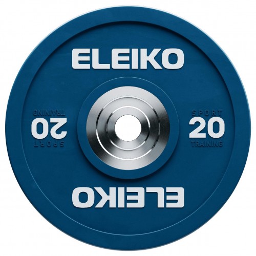 Диск тренувальний Eleiko Sport Training 20 кг, темно-синій, код: 3062910-20-IA Диск тренувальний Eleiko Sport Training 20 кг, темно-синій, код: 3062910-20-IA