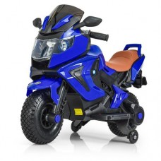 Дитячий електромобіль Bambi Мотоцикл BMW синій, код: M 3681AL-4-MP