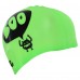 Шапочка для плавання силіконова юніорська MadWave Junior Boo зелений, код: M057305
