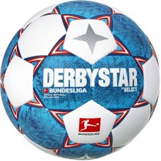 М"яч футбольний Select Derbystar Bundesliga Brillant APS №5, біло-чорно-бірюзовий, код: 4030793110163