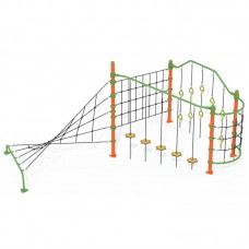 Ігровий комплекс InterAtletika Канатна лазанка 5443х3239х2483 мм, код: LK805-SM Ігровий комплекс InterAtletika Канатна лазанка 5443х3239х2483 мм, код: LK805-SM