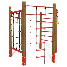 Гімнастичний комплекс InterAtletika 2640х2295х2546 мм, код: S765-SM