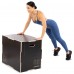 Бокс пліометричний тумба для кросфіту LiveUp Пліобокс 500х600х750мм, світло-коричневий, код: LP8157