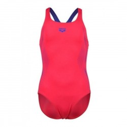 Купальник закритий для дівчат Arena Swimsuit Swim Pro Back Graphic зріст 152см, 12 років, рожевий, код: 3468336998816