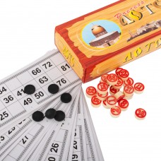 Настільна гра лото PlayGame у кольоровій картонній коробці, код: W1908 Настільна гра лото PlayGame у кольоровій картонній коробці, код: W1908