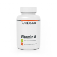 Вітамін А (ретинол) GymBeam 60 капсул, код: 8586022217296