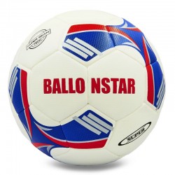 М"яч футбольний Ballonstar Hydro Technology №5, синій-червоний, код: FB-0177_BL