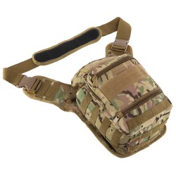 Рюкзак тактичний патрульний однолямочний Tactical Military Rangers, камуфляж Multicam код: ZK-9112_KM