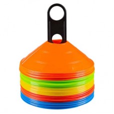 Фішки (конуси) розмічальні PlayGame набір 50шт в чохлі. Код: 8203/50-WS Фішки (конуси) розмічальні PlayGame набір 50шт в чохлі. Код: 8203/50-WS