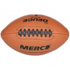 М"яч для американського футболу Merco Deuce Official american footBall 280x150 мм, коричневий, код: 8591792652819