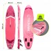 Надувна SUP дошка Tsunami Pro 350 см з веслом T10, рожевий, код: P-5905973405591