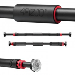 Турнік розсувний 4FIZJO 66-100 см Black/Red, код: P-5907739310385 Турнік розсувний 4FIZJO 66-100 см Black/Red, код: P-5907739310385