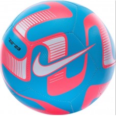 М'яч футбольний Nike Nike Pitch №5, блакитний-рожевий, код: 196154132992