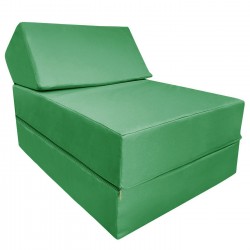 Безкаркасне крісло матрац Tia-Sport Преміум, оксфорд, 600х1860х300 мм, зелений, код: sm-1045-12
