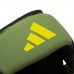 Шолом боксерський Adidas X Anderson Silva 50 L, зелений-чорно-жовтий, код: 15559-1080